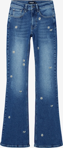Desigual Flared Jeans 'Daisy' in Blue: front