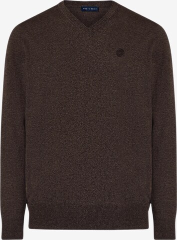 North Sails Sweater in Brown: front