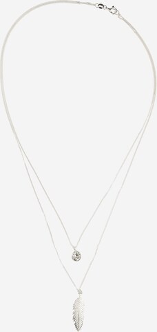 ELLI Necklace 'Boho' in Silver: front