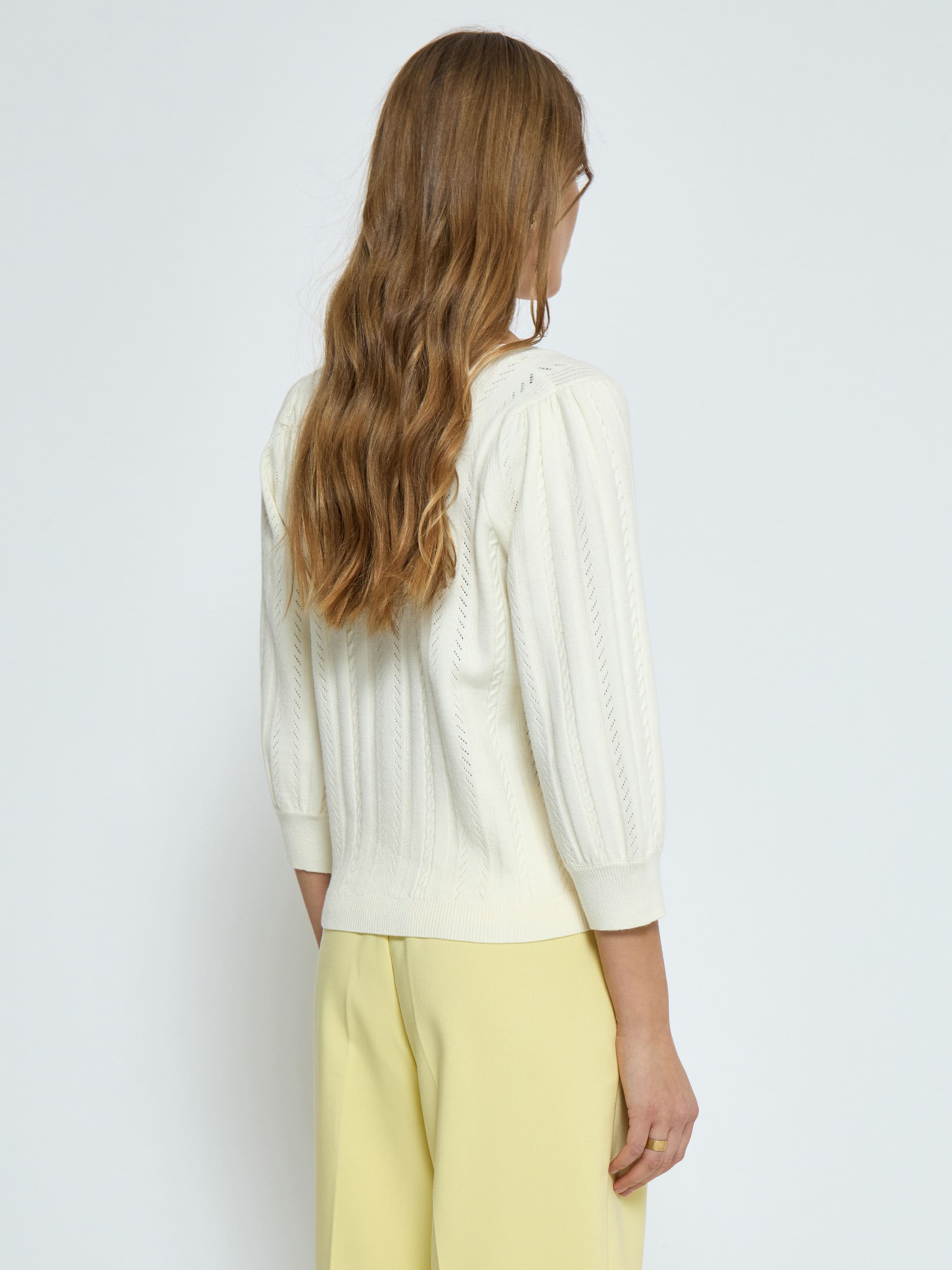 Peppercorn Pullover 'Rosalia' in Weiß