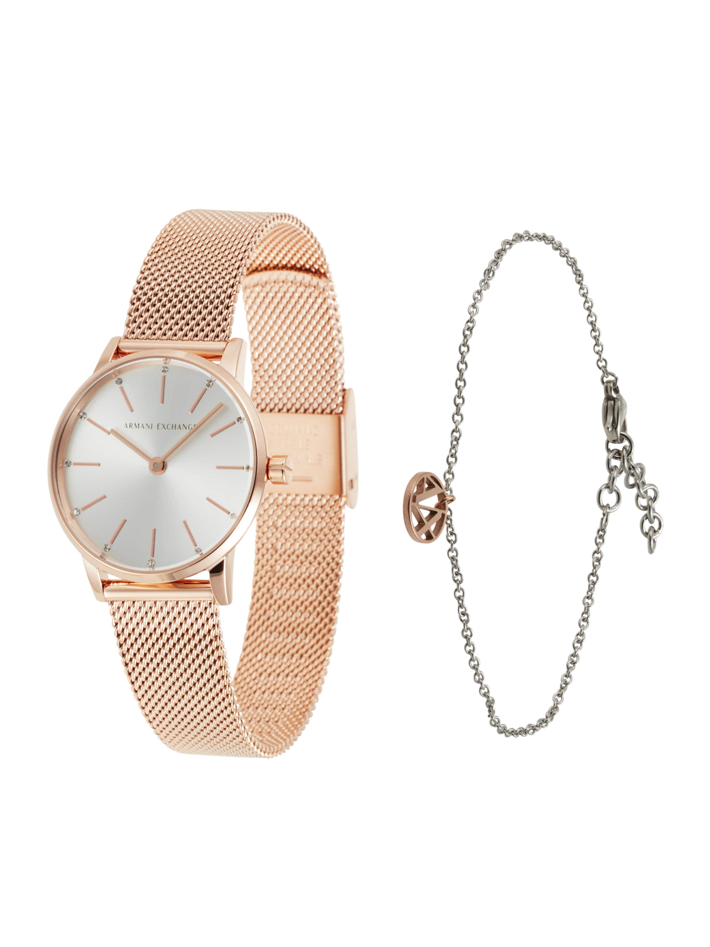 ARMANI EXCHANGE Uhr in Gold: Vorderseite