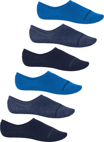 footstar Socks 'EVERYDAY!' in Blue: front