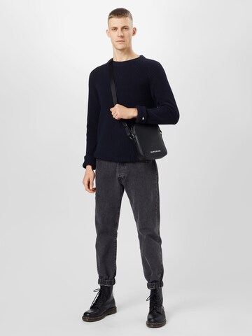 TOMMY HILFIGER Pullover in Blau