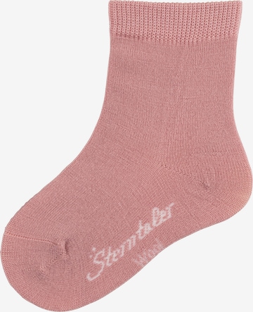 STERNTALER Socken in Pink: Vorderseite