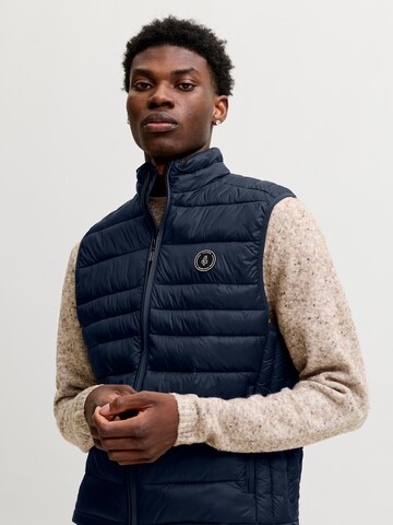 JACK & JONES Mellény 'JJEKINGSLEY' - kék