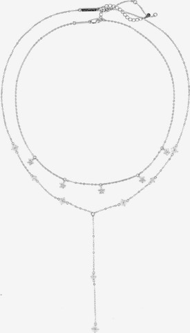 Hey Happiness Halsband 'Bloom' i silver: framsida