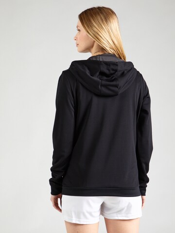 Hummel Athletic Zip-Up Hoodie 'AUTHENTIC' in Black