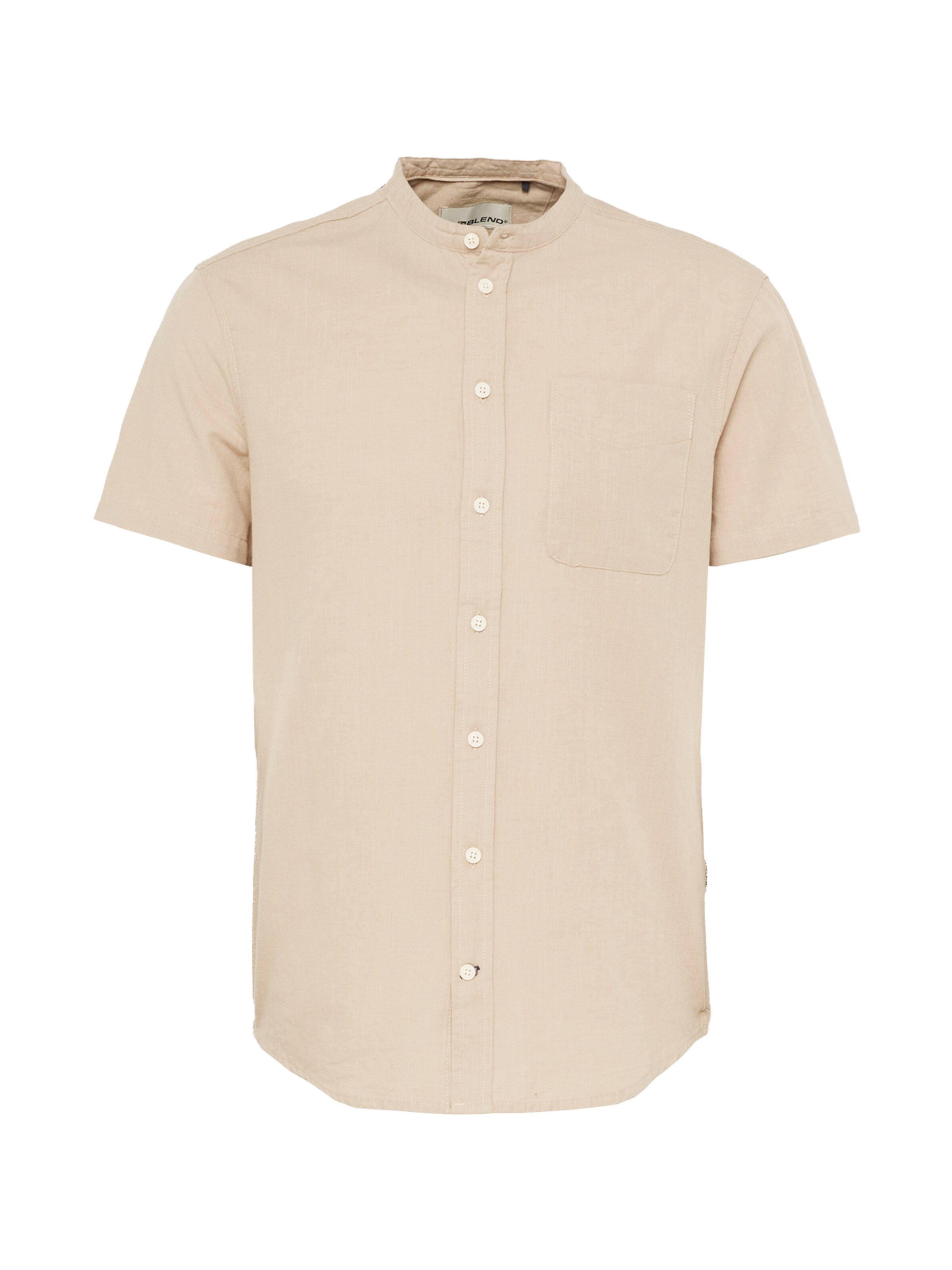 Regular fit Camicia di BLEND in beige: frontale