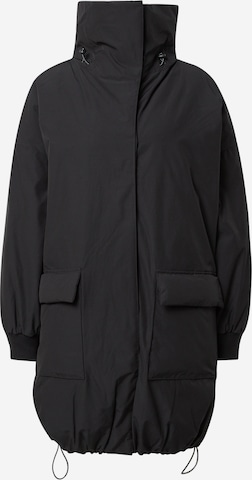 LEVI'S ® Between-season jacket 'Momo Rvs Down Pillowpuff' in Black: front