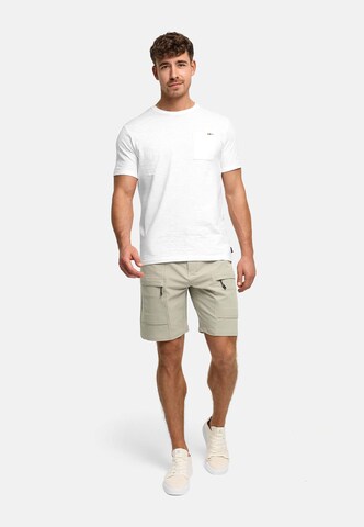INDICODE JEANS Regular Cargobroek 'Rommie' in Grijs