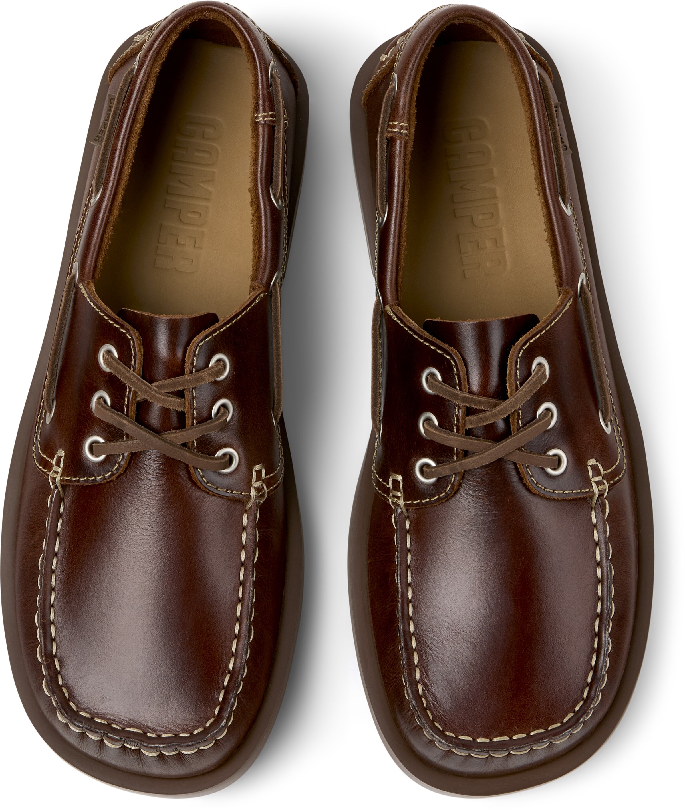 CAMPER Moccasins 'Don' in Brown