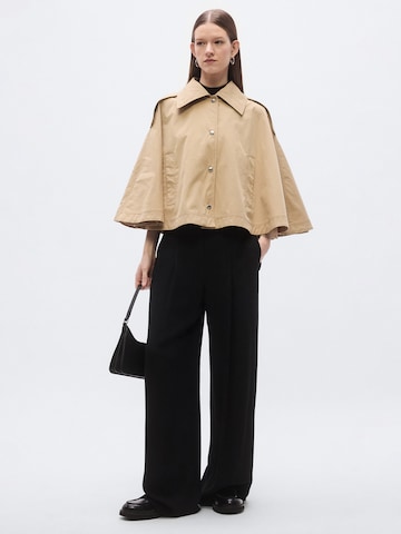 BOSS Cape 'C_Clari' in Braun