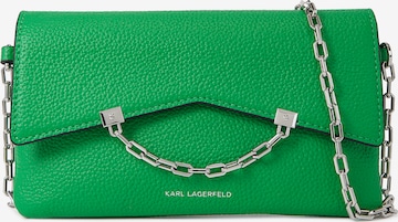 Karl Lagerfeld Crossbody Bag 'MINI' in Green: front