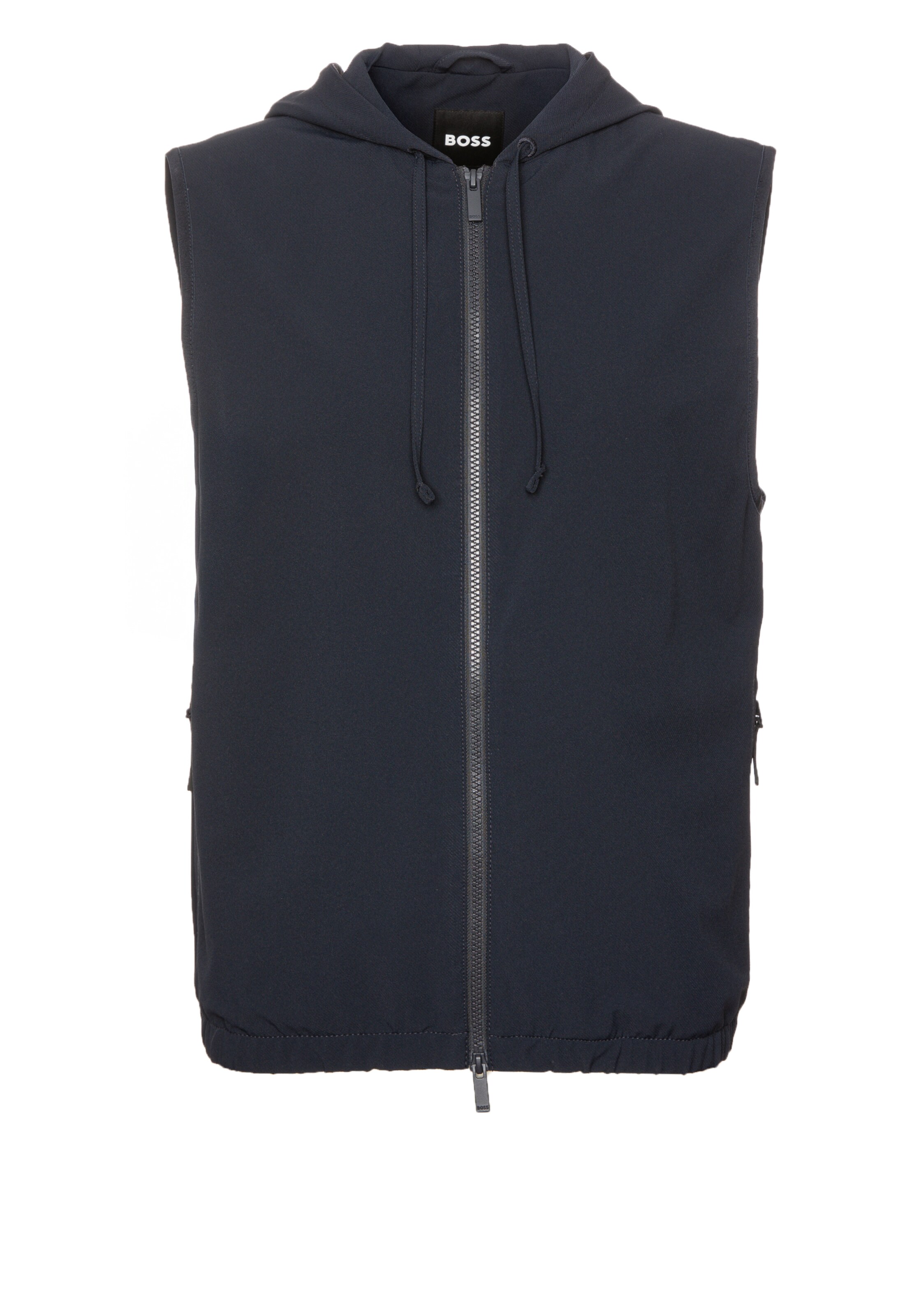 BOSS Weste 'Hanry' in Blau: Vorderseite
