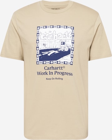 Carhartt WIP T-Shirt 'First Aid' in Beige: predná strana