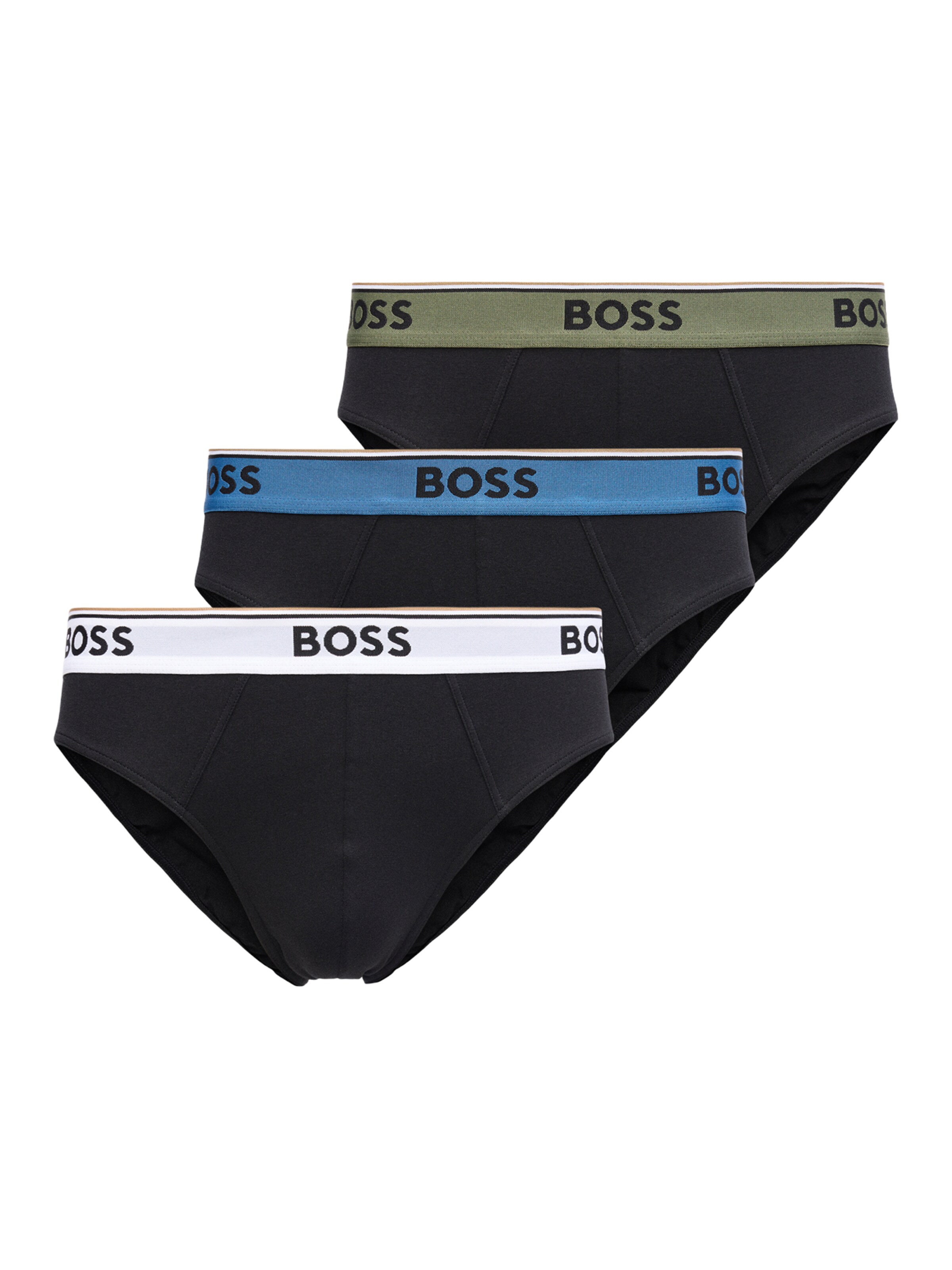 BOSS Слип в черно: отпред