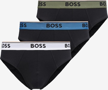 BOSS Слип в черно: отпред