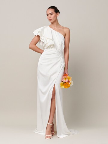 Sável Φόρεμα 'REBECCA GOWN' σε λευκό