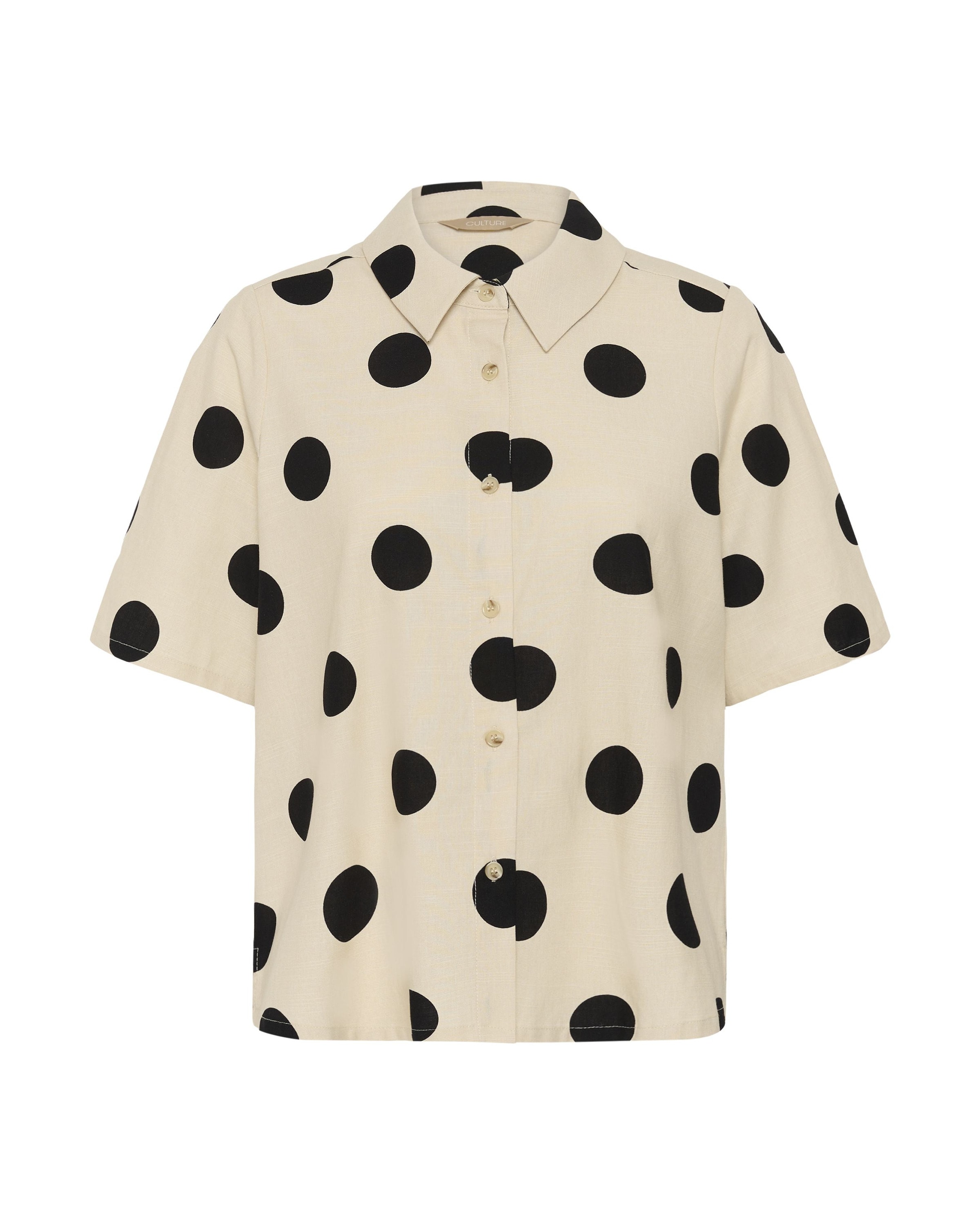 Chemisier 'CUTika' CULTURE en beige : devant