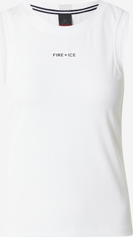 Bogner Fire + Ice - Top 'MANYA' en blanco: frente