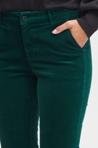 PULZ Jeans Regular Broek 'Mila' in Groen