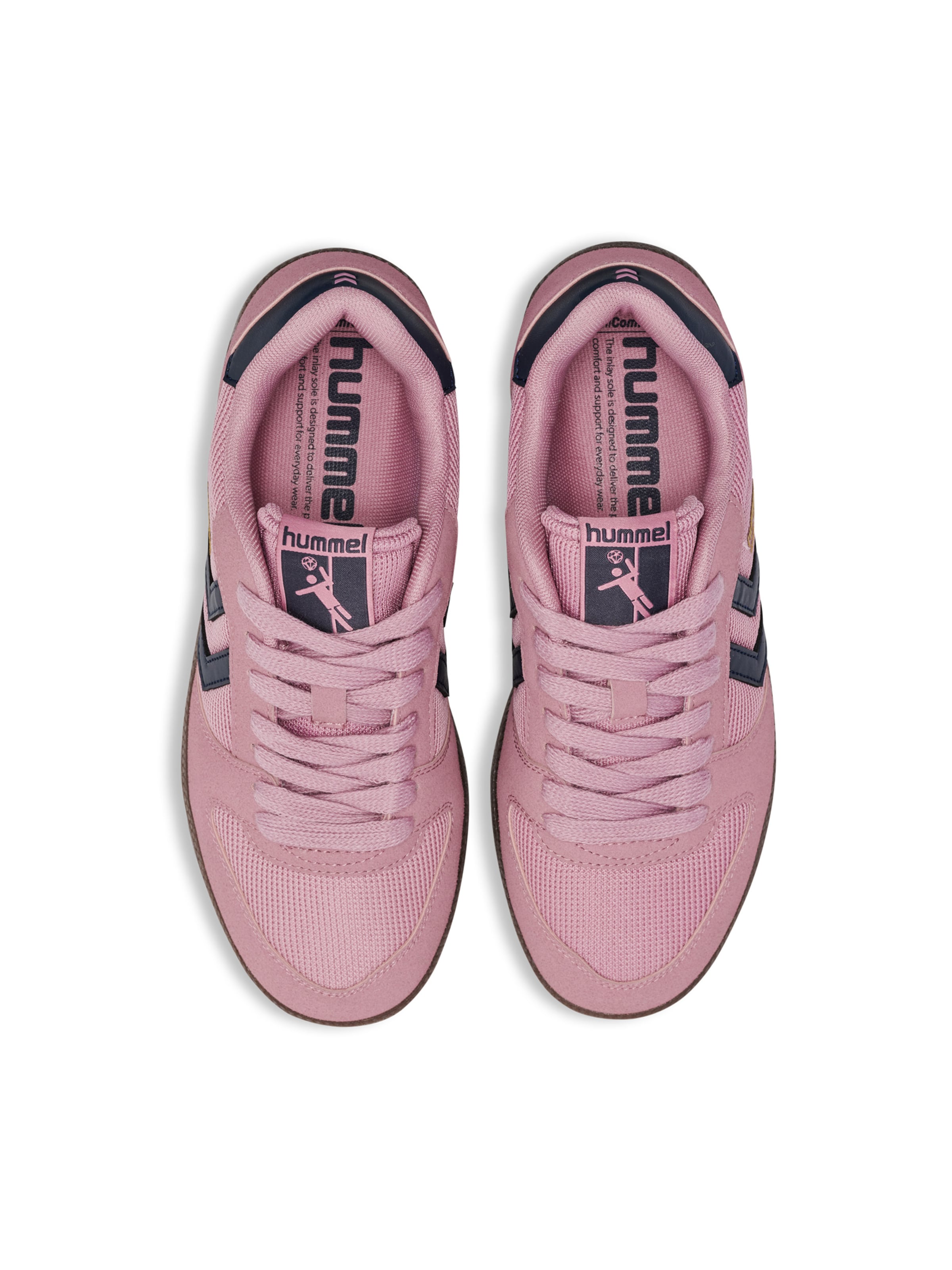 Baskets basses Hummel en rouge