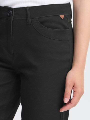 Regular Pantalon chino ' OXIBEN 5-POCKET ' Oxmo en noir