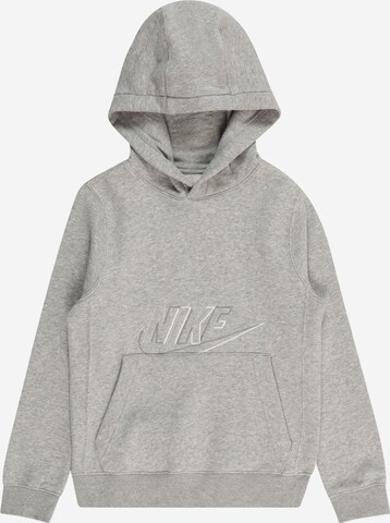 Nike Sportswear Mikina – šedá: přední strana