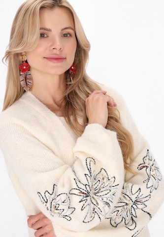 Cardigan usha FESTIVAL en beige