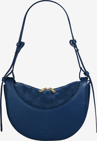 Samantha Look Umhängetasche in Blau: Vorderseite