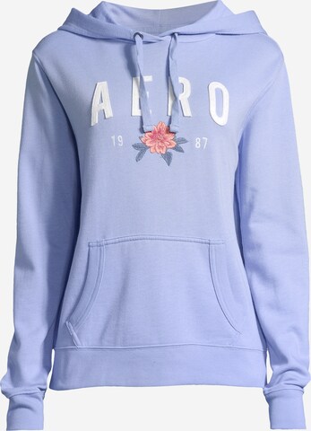 AÉROPOSTALE Sweatshirt in Blue: front