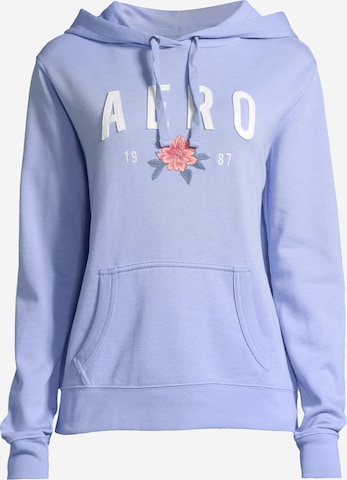 Sweat-shirt AÉROPOSTALE en bleu : devant