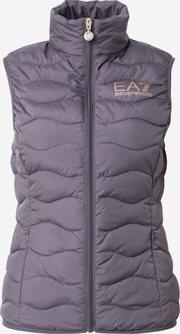 Gilet di EA7 Emporio Armani in grigio: frontale