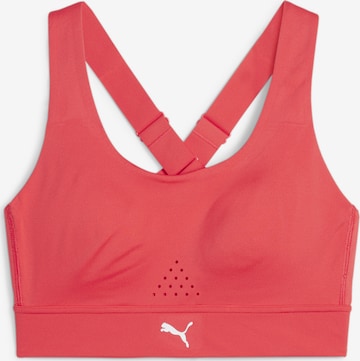 PUMA Bustier Sport bh 'PWRbreathe' in Rood: voorkant