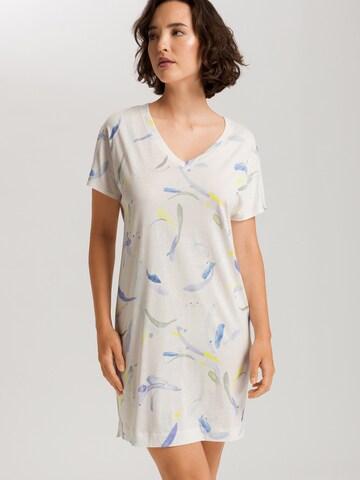 Hanro Slaapshirt ' Sleep & Lounge ' in Wit: voorkant