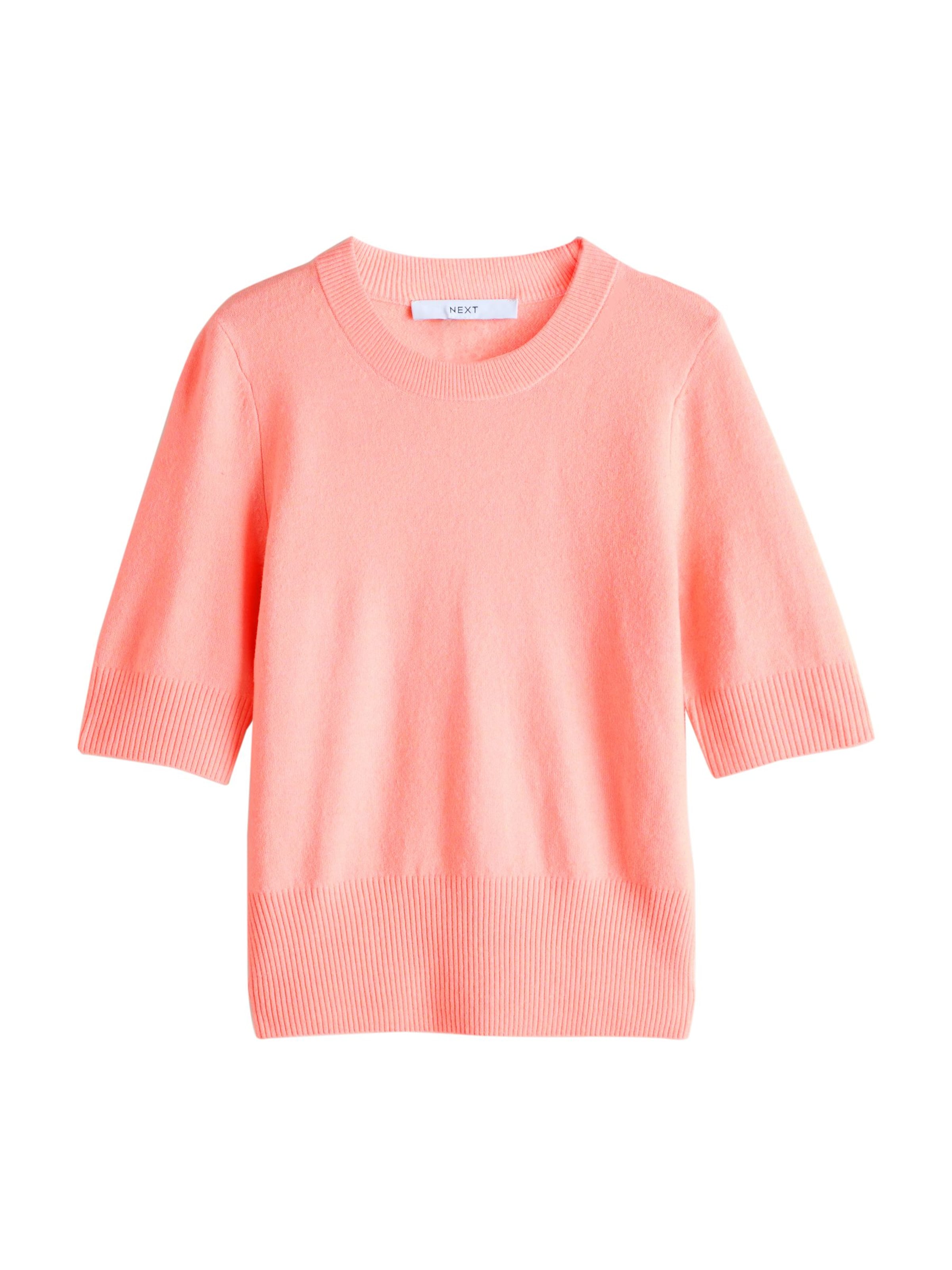 Pull-over Next en orange : devant