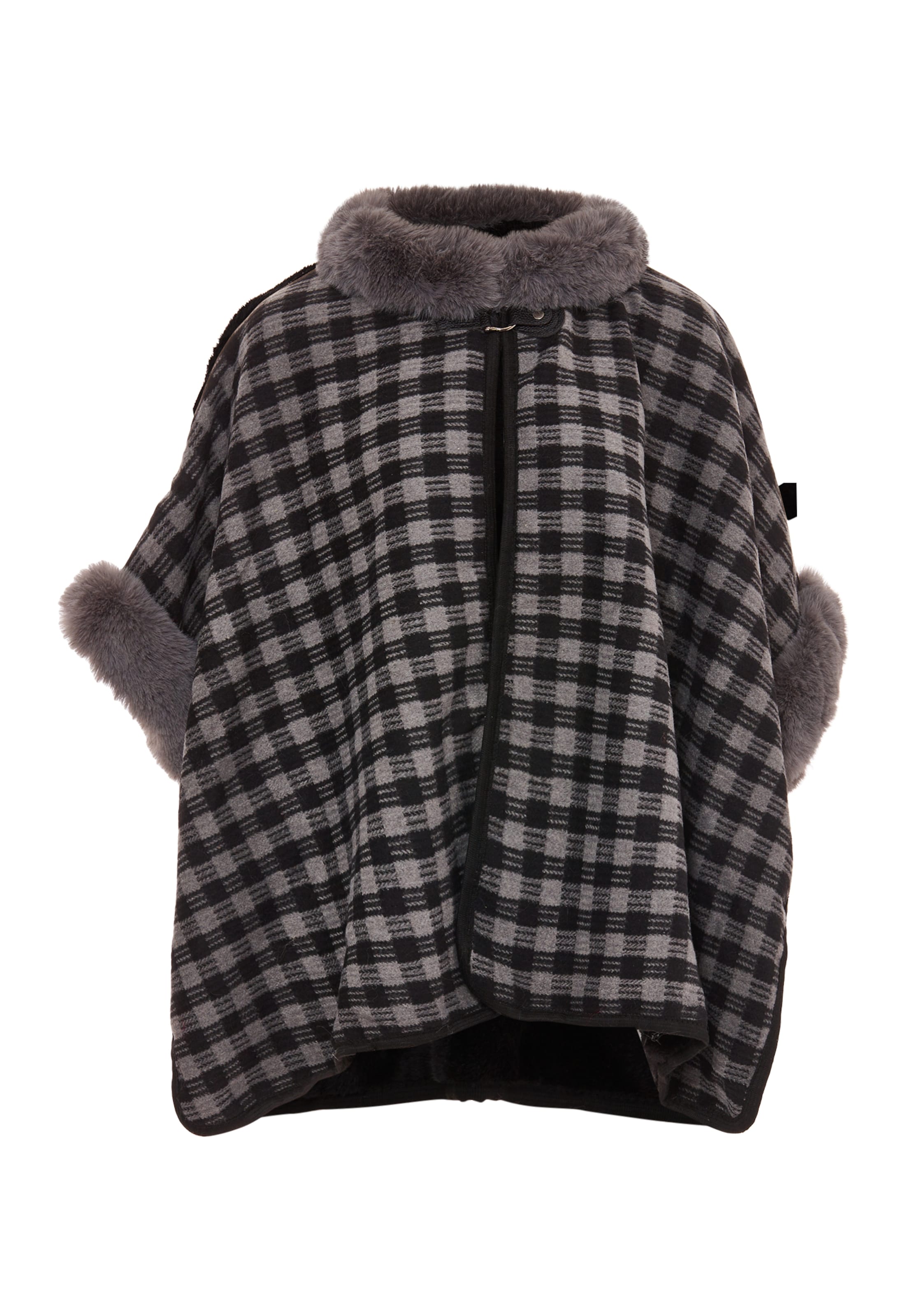 OSHA Cape in Grau: Vorderseite