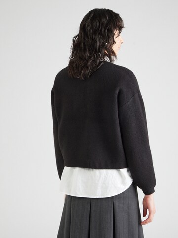 juoda VERO MODA Kardiganas 'BOW'