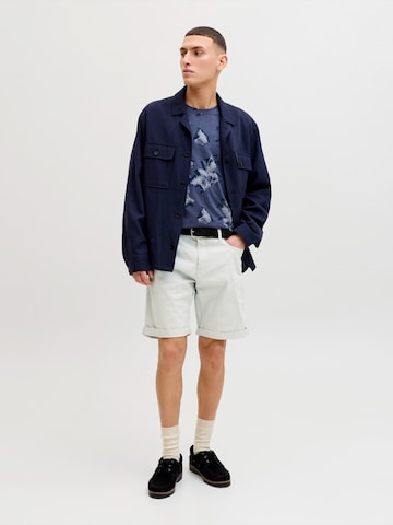 JACK & JONES Regular Shorts 'JPSTRICK DYLAN' in Grau