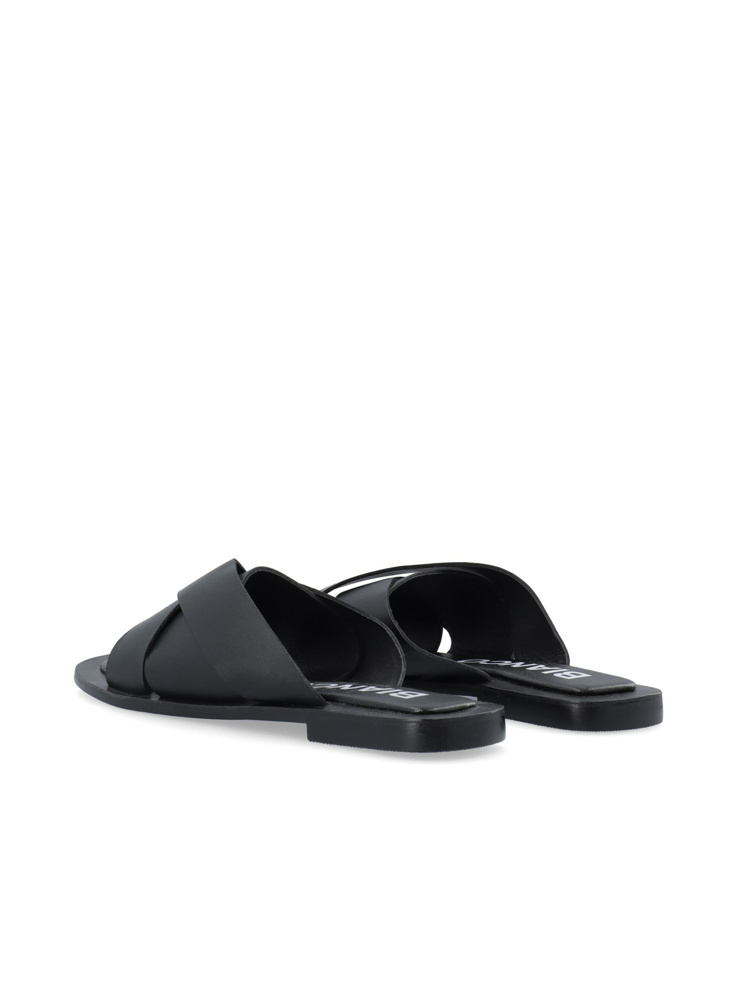 Mule 'Judy' Bianco en noir