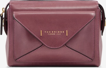 The Bridge Crossbody Bag in Pink: front