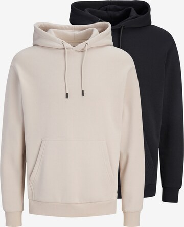 JACK & JONES Sweatshirt 'Bradley' in Brown: front