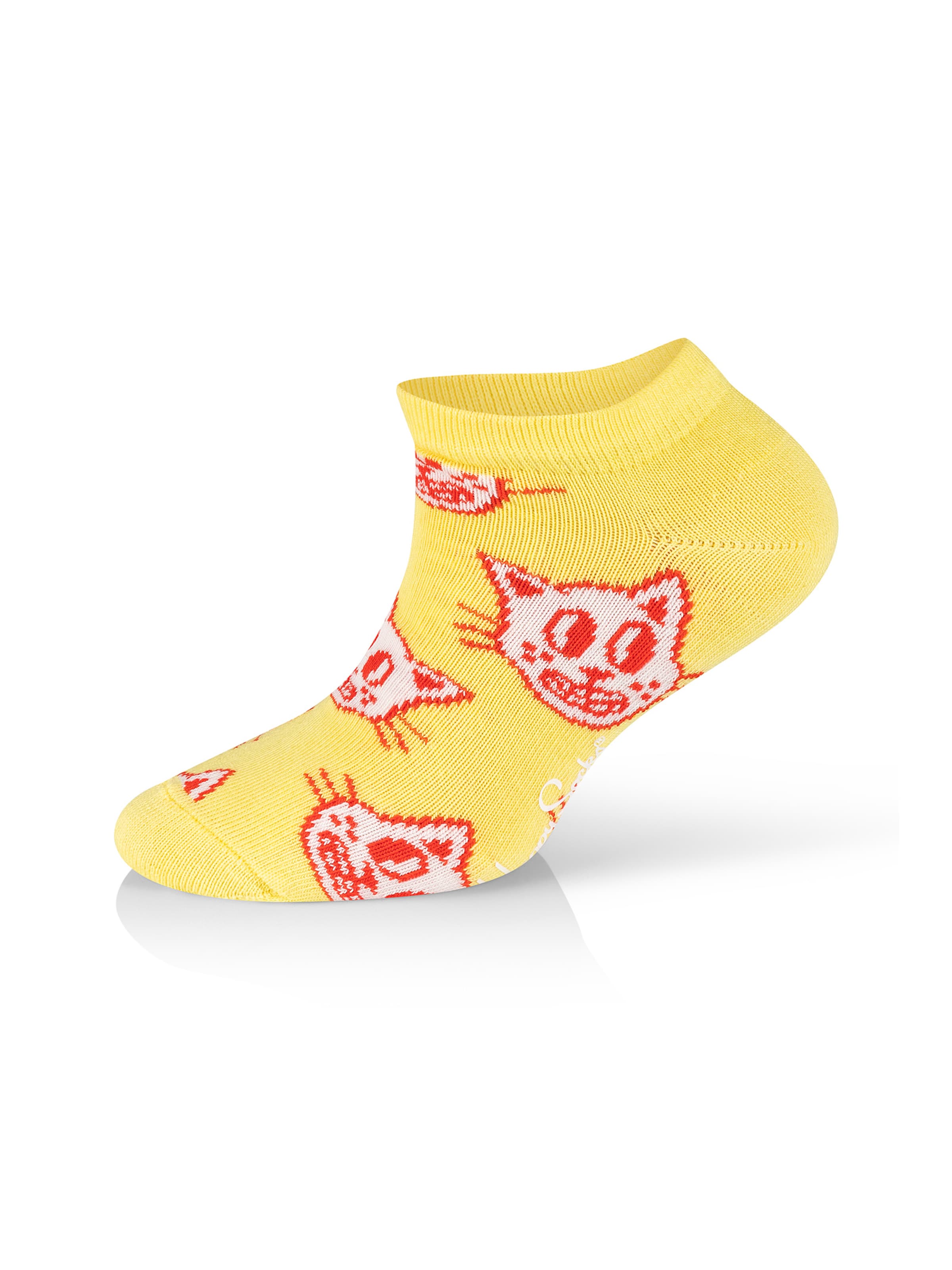 Happy Socks Socks 'Cat-Dog' in Blue