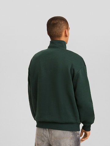 Bershka Sweatshirt in Grün