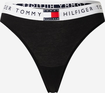 Tommy Hilfiger Underwear String 'Classic' in Black: front