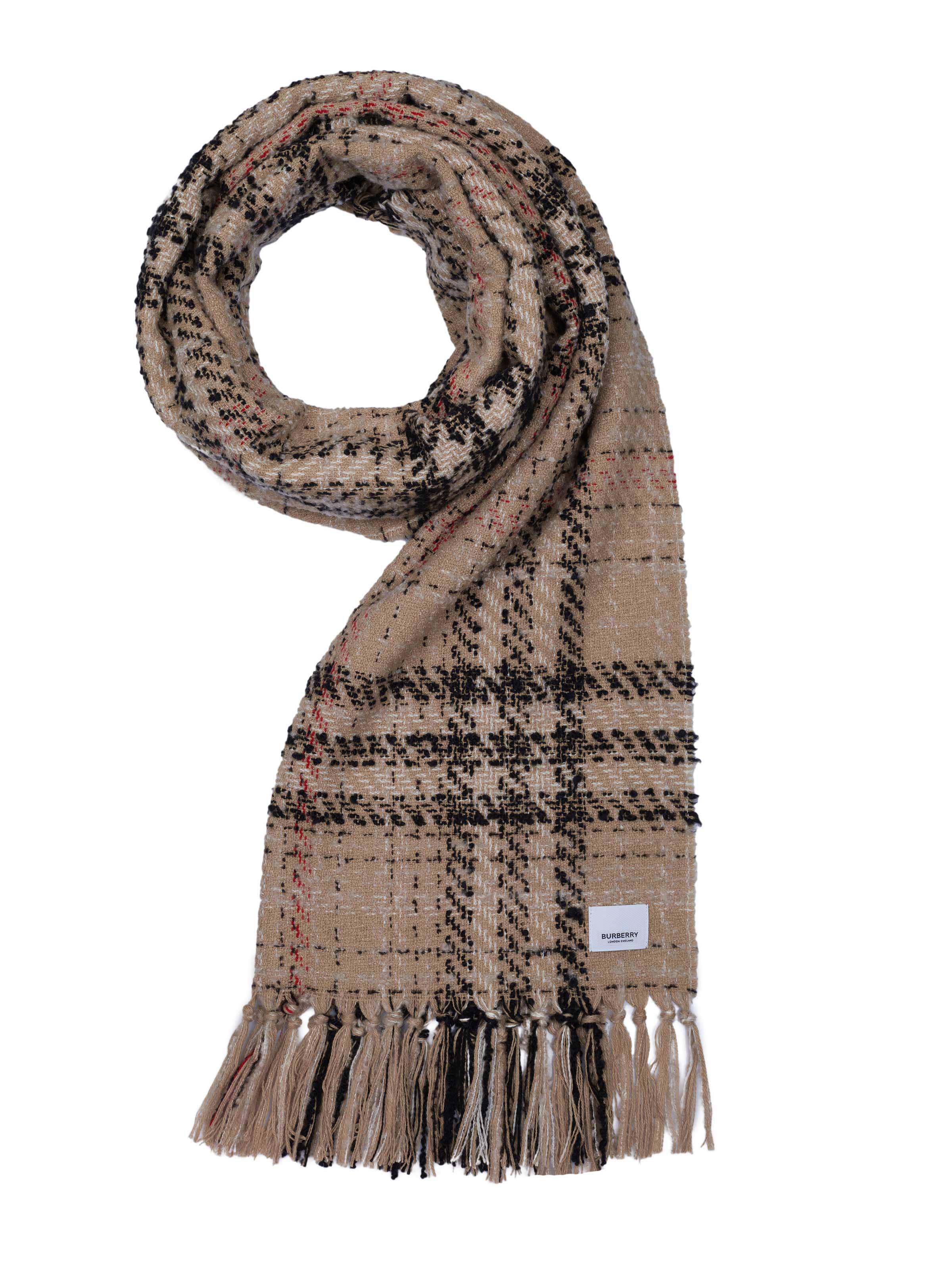 BURBERRY Schal‌‌‌‌‌‌‌‌‌‌ in Beige: Vorderseite