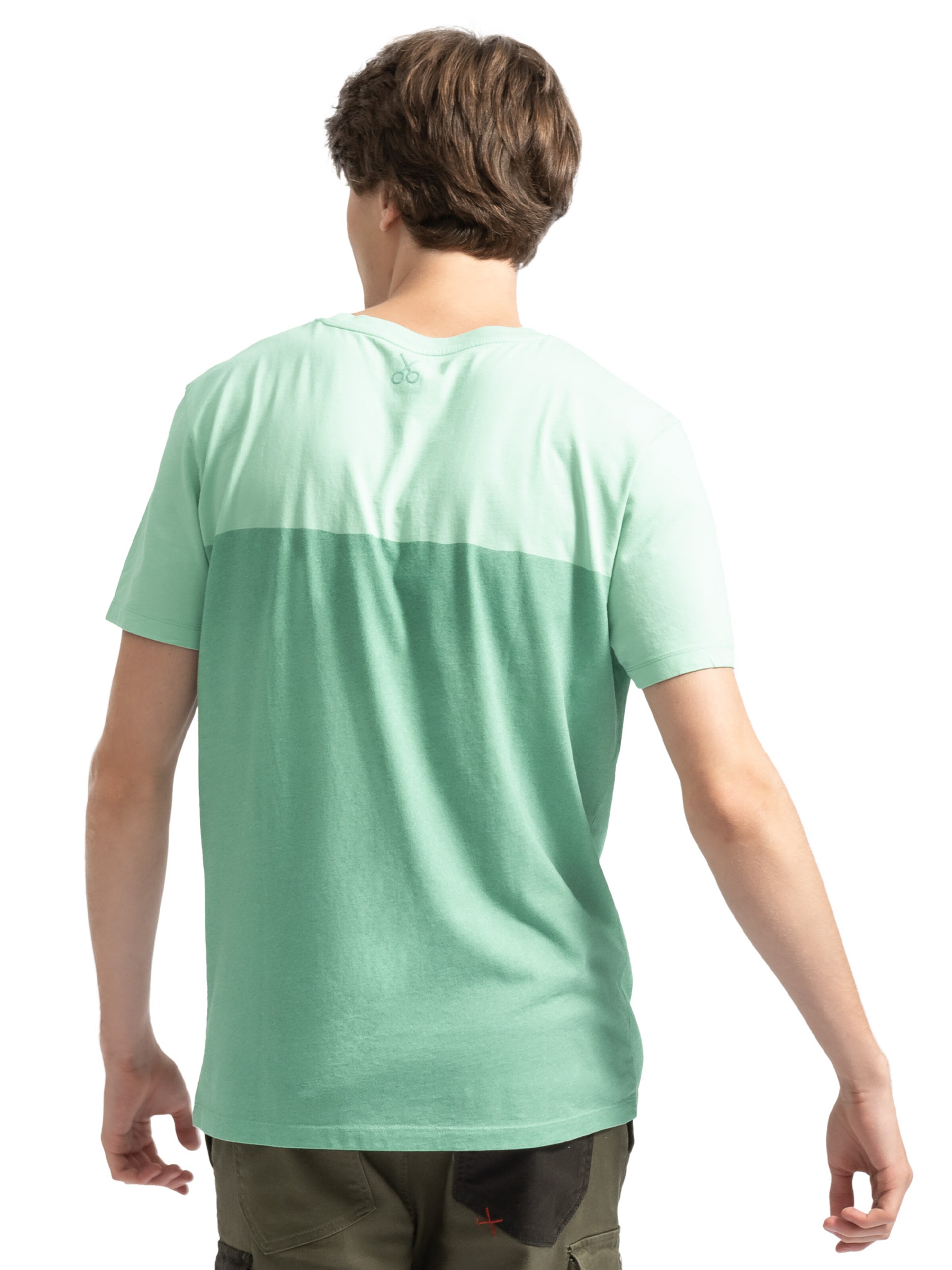 Kaft Shirt 'Reisen' in Groen