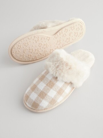 Pantoufle Next en beige