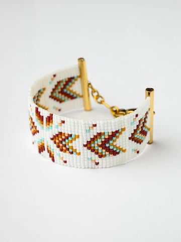 THE GEM STORIES JEWELRY - Pulsera en marrón