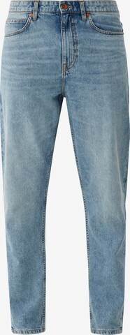 QS Tapered Jeans in Blau: predná strana